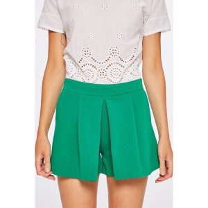 Answear - Szorty. Szare szorty marki ANSWEAR, z elastanu, casualowe. W wyprzedaży za 39,90 zł.