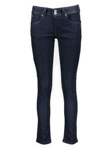 Pepe Jeans Dżinsy "New Brooke" - Slim fit - w kolorze granatowym rozmiar: W29/L32. Niebieskie jeansy Pepe Jeans, z aplikacjami, z bawełny. Za 180,06 zł.