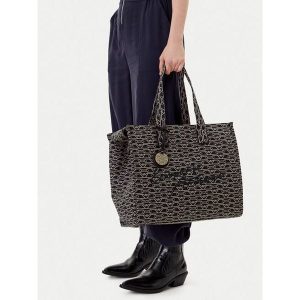 Torebka Emporio Armani. Niebieskie shopper bag Emporio Armani, bez wzorów, bez dodatków. Za 789,99 zł.