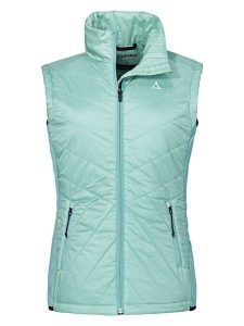 Schöffel Kamizelka hybrydowa "Stams" w kolorze turkusowym rozmiar: 36. Niebieskie kamizelki Schöffel, s, bez wzorów, z materiału, bez kołnierzyka, bez ramiączek, bez kaptura. Za 311,45 zł.