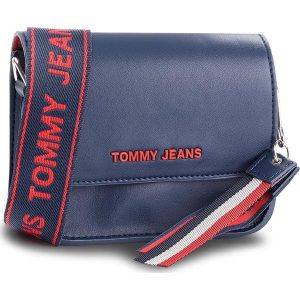 Torebka TOMMY JEANS - Tj Fem Boxy Crossove AW0AW06034 496. Listonoszki marki Tommy Jeans. W wyprzedaży za 329,00 zł.