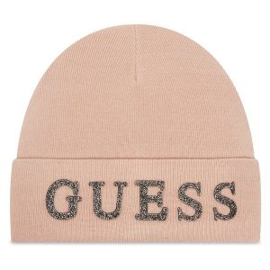 Czapka Guess. Czerwone czapki Guess, z aplikacjami. Za 129,99 zł.