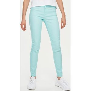 Tregginsy high waist - Turkusowy. Rurki marki Sinsay. W wyprzedaży za 39,99 zł.