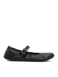 Groundies Skórzane buty "Amber 2.0" w kolorze czarnym do chodzenia na boso rozmiar: 37. Czarne balerinki Groundies, bez wzorów, ze skóry, bez obcasa, bez zapięcia. Za 183,45 zł.