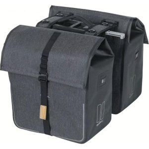 Para toreb na zakupy Basil Urban Dry Mik 50L (x2). Szare shopper bag BASIL, bez wzorów, bez dodatków. Za 577,49 zł.