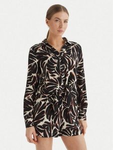 ONLY Koszula Nova 15284332 Czarny Regular Fit. Czarne koszule ONLY, xs, bez wzorów, z wiskozy, bez kołnierzyka, bez ramiączek. Za 139,99 zł.