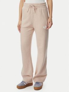 Adidas Spodnie dresowe Essentials KR9180 Beżowy Loose Fit. Brązowe spodnie dresowe ADIDAS, xs, bez wzorów, z dresówki. Za 299,99 zł.