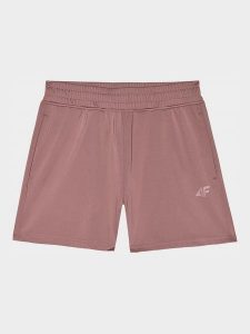 4F Szorty sportowe w kolorze jasnoróżowym rozmiar: XL. Różowe spodenki sportowe 4f, xl, bez wzorów, z materiału, outdoorowe. Za 79,03 zł.