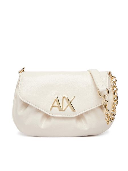 Armani Exchange Torebka XW002165 AF21363 U1003 Biały. Białe listonoszki Armani Exchange, bez wzorów, ze skóry, bez dodatków. Za 459,99 zł.
