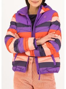 Blutsgeschwister Kurtka pikowana "Cloud StepperI want candy" w kolorze fioletowo-jasnoróżowym rozmiar: XL. Czerwone kurtki Blutsgeschwister, xl, bez wzorów, z puchu, bez kaptura. Za 177,94 zł.