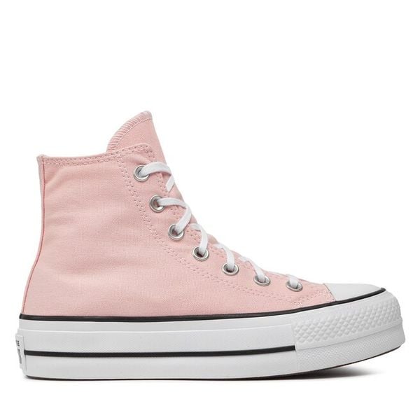 Trampki Converse. Czerwone trampki Converse, bez wzorów, bez zapięcia. Za 259,99 zł.