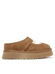 Ugg Śniegowce W Bea Mary Jane 1167612 Brązowy. Brązowe buty zimowe Ugg, ze skóry, bez obcasa, bez zapięcia. Za 629,99 zł.