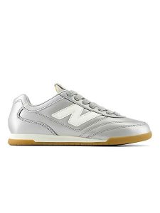 New Balance Sneakersy "RC42" w kolorze srebrnym rozmiar: 38,5. Szare trampki New Balance, bez wzorów, bez zapięcia. Za 307,46 zł.