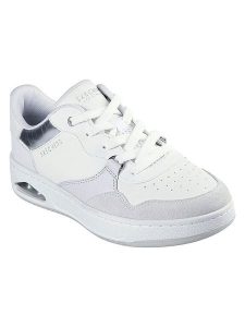 Skechers Sneakersy "Uno CTL" w kolorze biało-szarym rozmiar: 41. Białe trampki Skechers, bez wzorów, z materiału, bez zapięcia. Za 260,99 zł.