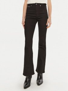Calvin Klein Jeans Jeansy J20J224919 Czarny Skinny Fit. Czarne jeansy Calvin Klein Jeans, bez wzorów, z bawełny. Za 299,99 zł.
