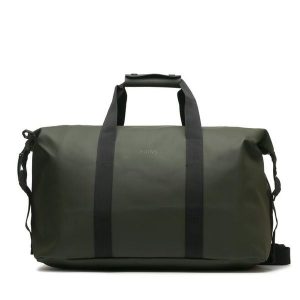 Torba weekendowa Rains. Zielone torby podróżne i sportowe Rains, bez wzorów. Za 279,99 zł.