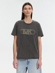 MICHAEL Michael Kors T-Shirt MS551SC36A Szary Regular Fit. Szare t-shirty MICHAEL Michael Kors, xs, bez wzorów, z bawełny, bez kołnierzyka, bez ramiączek. Za 279,99 zł.