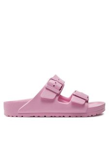 Birkenstock Klapki Arizona 1027355 Różowy. Czerwone klapki Birkenstock, bez wzorów, z syntetyku, bez obcasa. Za 179,99 zł.