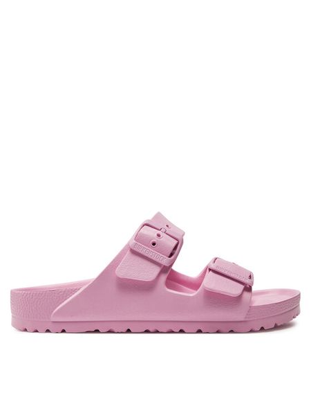 Birkenstock Klapki Arizona 1027355 Różowy. Czerwone klapki Birkenstock, bez wzorów, z syntetyku, bez obcasa. Za 179,99 zł.