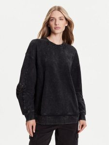 G-Star Raw Bluza Washed 3D D27738-D969 Czarny Oversize. Czarne bluzy G-Star Raw, s, bez wzorów, z bawełny, bez kaptura. Za 389,99 zł.