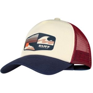 Czapka z daszkiem BUFF TRUCKER CAP JARI MULTI L/XL. Żółte czapki Buff, bez wzorów, z materiału, klasyczne. Za 119,99 zł.