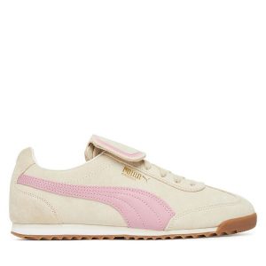 Sneakersy Puma. Czerwone t-shirty Puma, bez wzorów, bez kołnierzyka, bez ramiączek. Za 266,99 zł.