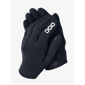 Rękawiczki rowerowe POC Essential DH Glove. Czarne rękawiczki POC, bez wzorów. Za 224,99 zł.