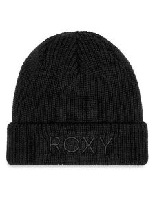 Roxy Czapka ERJHA04165 Czarny. Czarne czapki Roxy, bez wzorów, z materiału. Za 79,99 zł.
