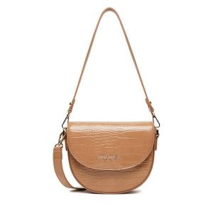 Torebka Nine West. Brązowe torebki klasyczne Nine West, bez wzorów, bez dodatków. Za 189,99 zł.