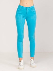 Tantra Dżinsy - Skinny fit - w kolorze turkusowym rozmiar: 3XL. Niebieskie jeansy Tantra, bez wzorów. Za 144,92 zł.