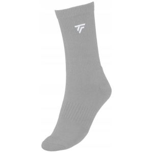 Skarpety tenisowe dla dorosłych 3pak Tecnifibre High Cut Classic Socks 3P. Szare skarpetki TECNIFIBRE, bez wzorów. Za 89,00 zł.