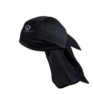 Chusta rowerowa Rogelli Bandana. Białe apaszki i chusty Rogelli, bez wzorów, sportowe. Za 46,99 zł.