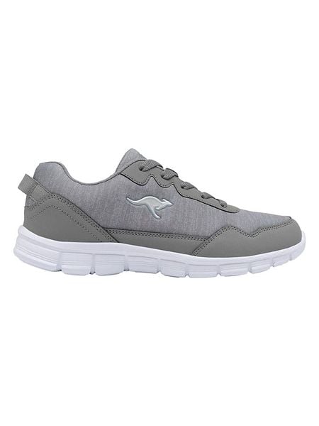 Kangaroos Sneakersy "K-RF Tonna" w kolorze szarym rozmiar: 37. Szare trampki KangaROOS, bez wzorów, bez zapięcia. Za 101,23 zł.