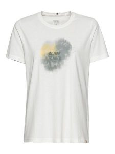 Camel Active Koszulka w kolorze żółto-biało-szarym rozmiar: XXL. Białe bluzki Camel Active, xxl, bez wzorów, z bawełny, bez kołnierzyka, bez ramiączek. Za 82,83 zł.