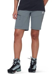 Mammut Szorty funkcyjne "Taiss SO" w kolorze szarym rozmiar: 36. Szare spodenki sportowe Mammut, bez wzorów, outdoorowe. Za 239,95 zł.