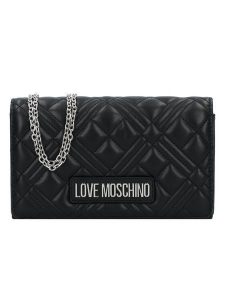 LOVE MOSCHINO Torebka JC4248PP0MLA000B Czarny. Czarne nerki i saszetki LOVE MOSCHINO, bez wzorów, ze skóry, bez dodatków. Za 399,99 zł.