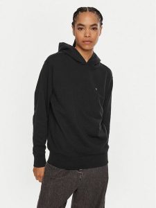 Calvin Klein Bluza Emb Graphic K20K208062 Czarny Relaxed Fit. Czarne bluzy Calvin Klein, xxs, bez wzorów, z bawełny, bez kaptura. Za 309,99 zł.