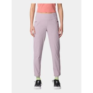 Spodnie turystyczne damskie Mountain Hardwear Dynama High Rise Ankle. Fioletowe spodnie z wysokim stanem MOUNTAIN HARDWEAR, bez wzorów, z podwyższonym stanem. Za 469,00 zł.