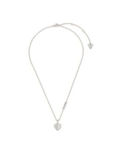 Guess Naszyjnik Lovely Guess JUBN03 035JW Srebrne rodowanie. Szare naszyjniki Guess, srebrne. Za 179,99 zł.