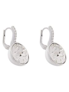 Swarovski Kolczyki Millenia 5731149 Srebrny. Szare kolczyki Swarovski, metalowe. Za 399,99 zł.