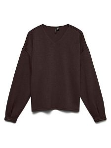 Vero Moda Bluza w kolorze brązowym rozmiar: L. Brązowe bluzy Vero Moda, l, bez wzorów, bez kaptura. Za 109,95 zł.
