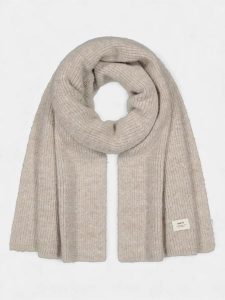 Szalik Damski Barts Owlet. Brązowe szaliki Barts, na zimę, bez wzorów, z materiału. Za 229,00 zł.
