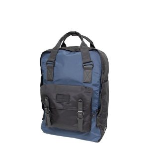 Plecak miejski Doughnut Macaroon Large Go Wild Series - black/navy. Niebieskie plecaki Doughnut. Za 364,99 zł.