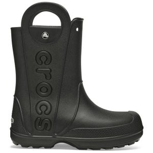 Crocs Buty przeciwdeszczowe Handle It. Czarne kalosze Crocs, bez wzorów. W wyprzedaży za 217,49 zł.