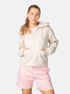KARI TRAA Bluza "Anelie" w kolorze kremowym rozmiar: XL. Białe bluzy Kari Traa, xl, bez wzorów, z bawełny, bez kaptura. Za 259,95 zł.