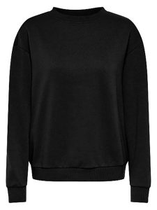 JDY Bluza "Nanna" w kolorze czarnym rozmiar: M. Czarne bluzy JDY, m, bez wzorów, bez kaptura. Za 99,95 zł.