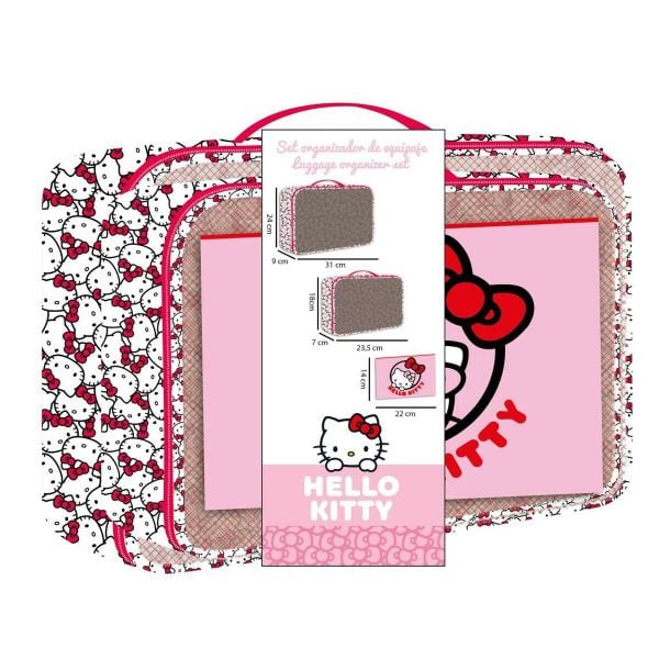Torba podróżna Hello Kitty Czerwony. Czerwone torby podróżne i sportowe HELLO KITTY, bez wzorów, z poliesteru. Za 161,00 zł.