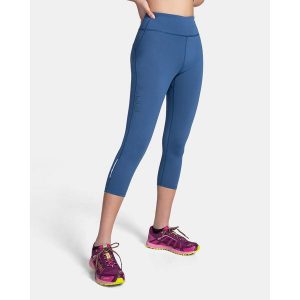 Damskie legginsy 3/4 Kilpi AMIRA-W. Niebieskie legginsy Kilpi, bez wzorów. Za 174,18 zł.