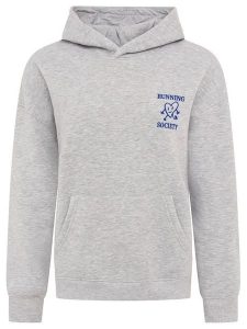 Zwillingsherz Bluza "Running" w kolorze szarym rozmiar: L/XL. Szare bluzy Zwillingsherz, l, bez wzorów, z kapturem. Za 169,95 zł.