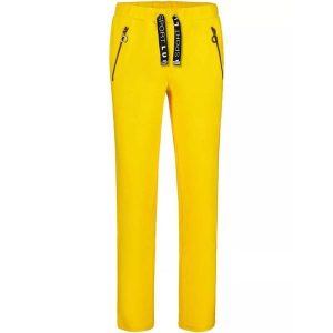 Spodnie dresowe Luhta Jantoniemi - żółte. Żółte spodnie sportowe Luhta, na zimę, m, bez wzorów, z dresówki, narciarskie. Za 369,00 zł.